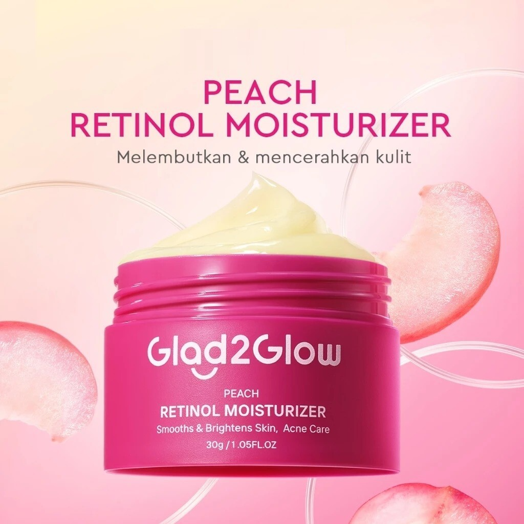 GLAD2GLOW Pomegranate Niacinamide Brightening Anti-Acne Care Moisturizer