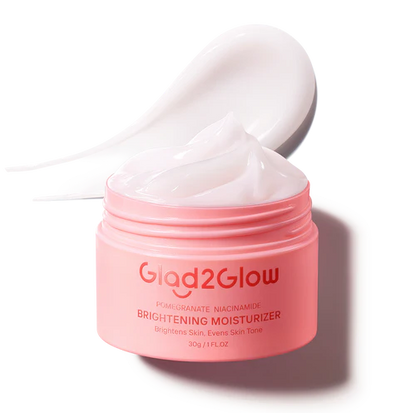 GLAD2GLOW Pomegranate Niacinamide Brightening Anti-Acne Care Moisturizer