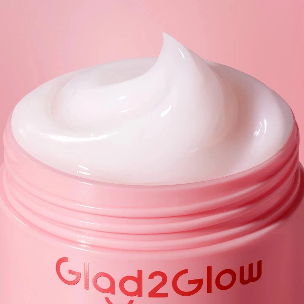 GLAD2GLOW Pomegranate Niacinamide Brightening Anti-Acne Care Moisturizer