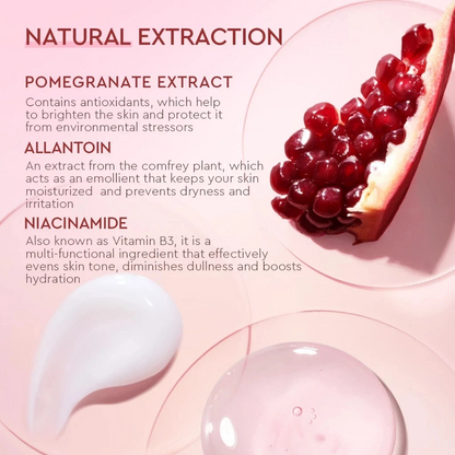 GLAD2GLOW Pomegranate Niacinamide Brightening Anti-Acne Care Moisturizer